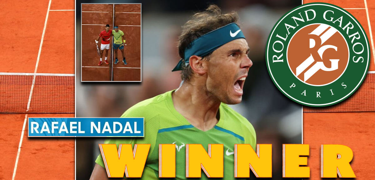 Rafael Nadal Ganador Roland Garros
