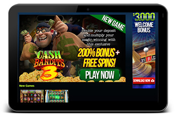 Promociones de juegos en VegasOnlineCasino.eu - Tablet