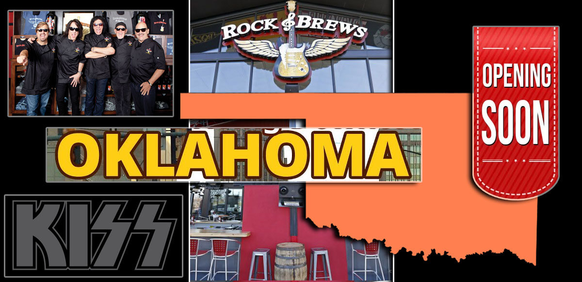 Fondo del beso de la roca y de la cerveza de Oklahoma