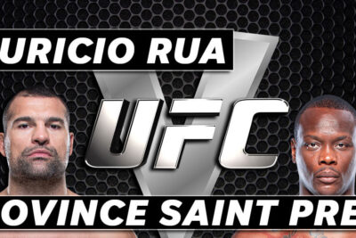 Mauricio Rua V Ovince St Preux Silver UFC