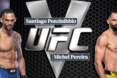 Santiago Ponzinibbio V Michel Pereira MMA Background