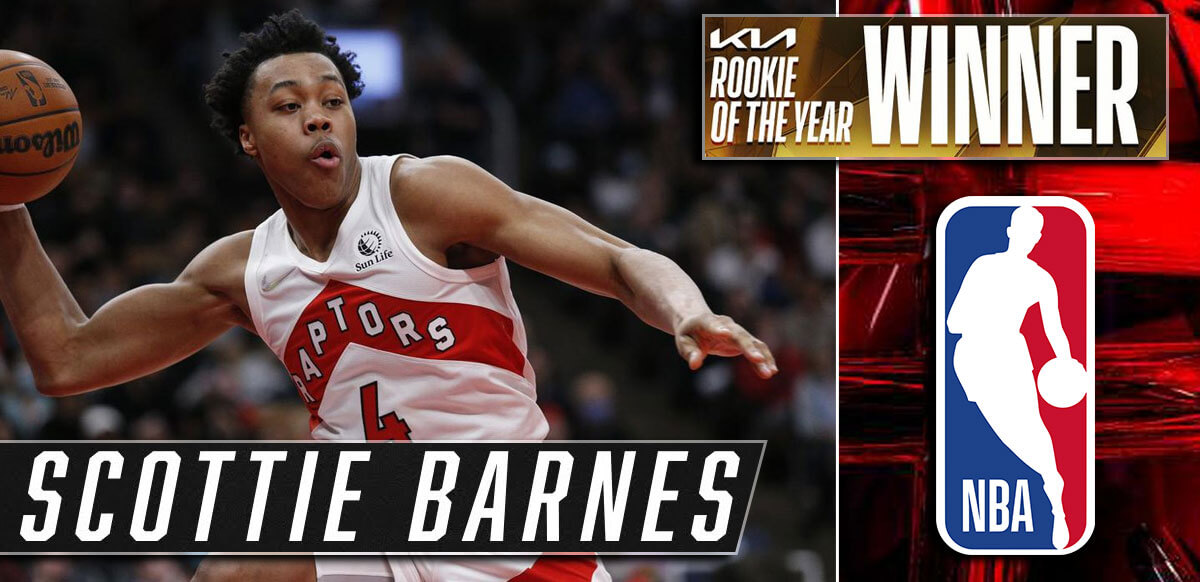 Scottie Barnes, novato del año, antecedentes