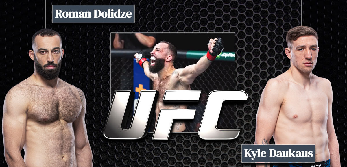 Roman Dolidze derrota a Kyle Daukaus