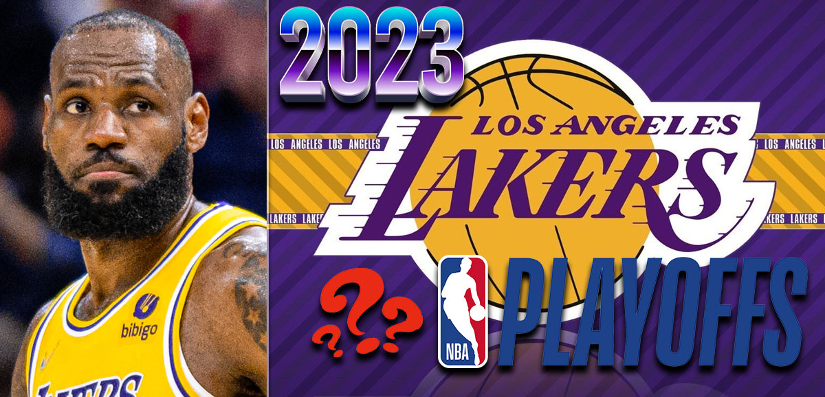 Fondo de signo de interrogación de Lebron James Laker
