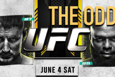 The Odds UFC June 4 Sat