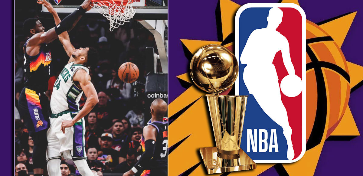 Fondo del trofeo del campeonato Phoenix Suns