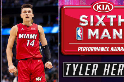 Tyler Herro Sixth Man Miami Heat Background