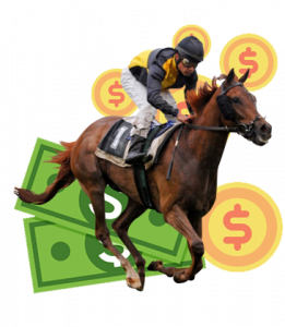 Carreras de caballos con dinero