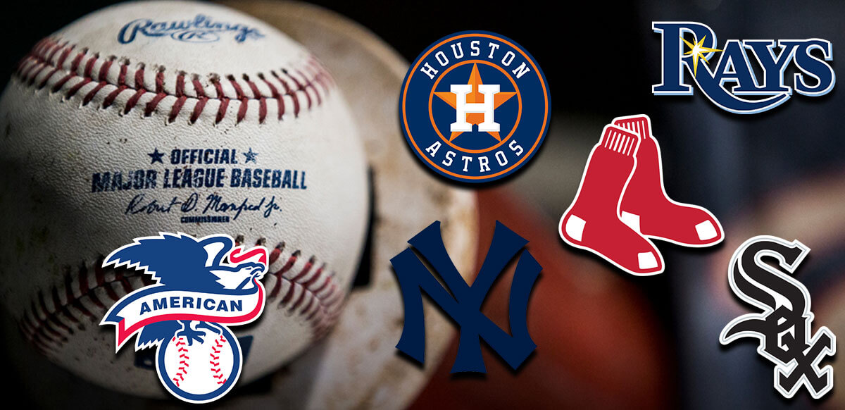 Liga Americana MLB Medias Rojas Yankees Astros Medias Blancas Rayos Logotipos