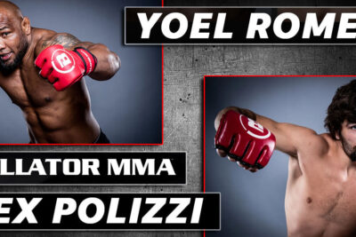 Bellator MMA Alex Polizzi And Yoel Romero